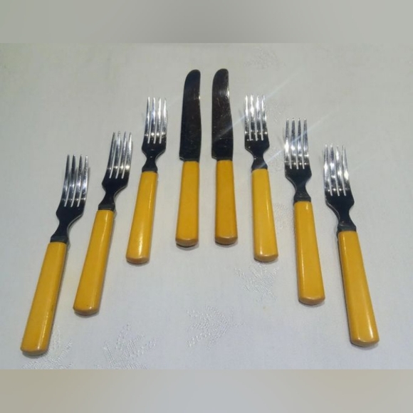 Bakelite Glo-Hill utensils - Picture 2 of 10